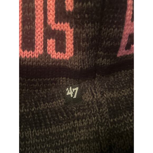 VGUC 47 Brand Women's Denver Broncos Stocking Hat Cap NFL Team Apparel - Picture 3 of 5